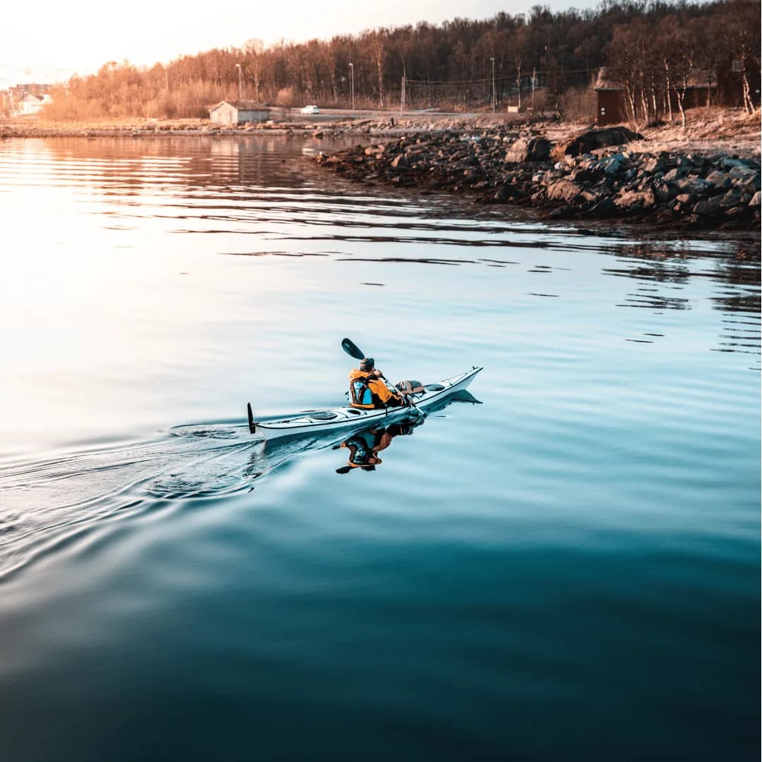 Kayaking is an eco-friendly way to enjoy the outdoors